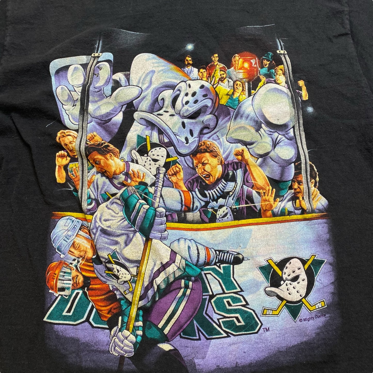 90s Mighty Ducks T-Shirt Sz M (A816)