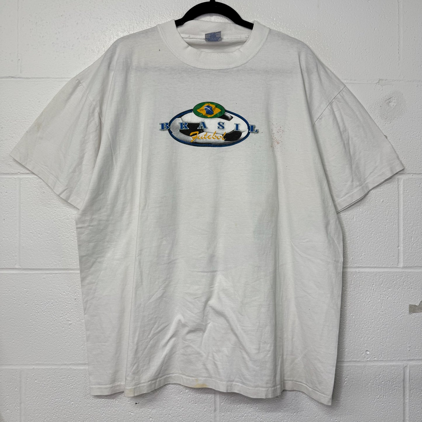 1998 World Cup Soccer Brazil T-Shirt Sz XL