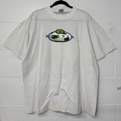 1998 World Cup Soccer Brazil T-Shirt Sz XL