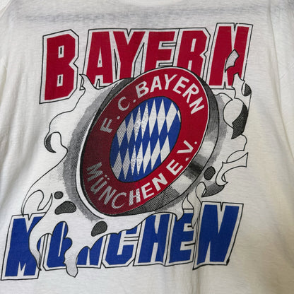 1996 FC Bayern Futbol Breakthrough Soccer T-Shirt Sz L (B1538)