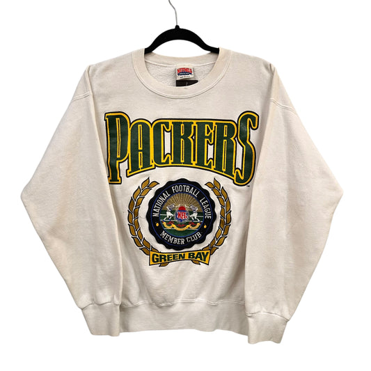 90's Green Bay Packers NFL Crewneck Sz L (A8074)