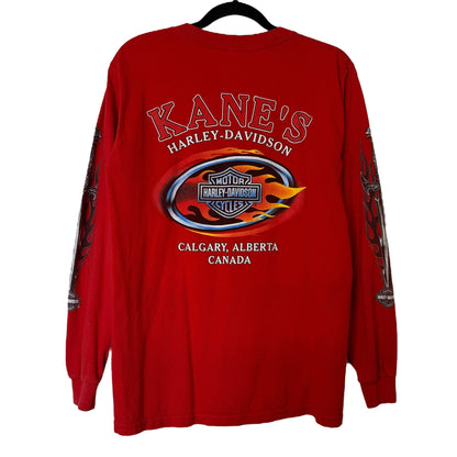 2004 Harley Davidson Kane's Calgary Long Sleeve Sz S (B039)