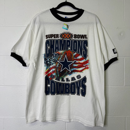 1996 Dallas Cowboys NFL Starter T-shirt Sz L (B694) NWT