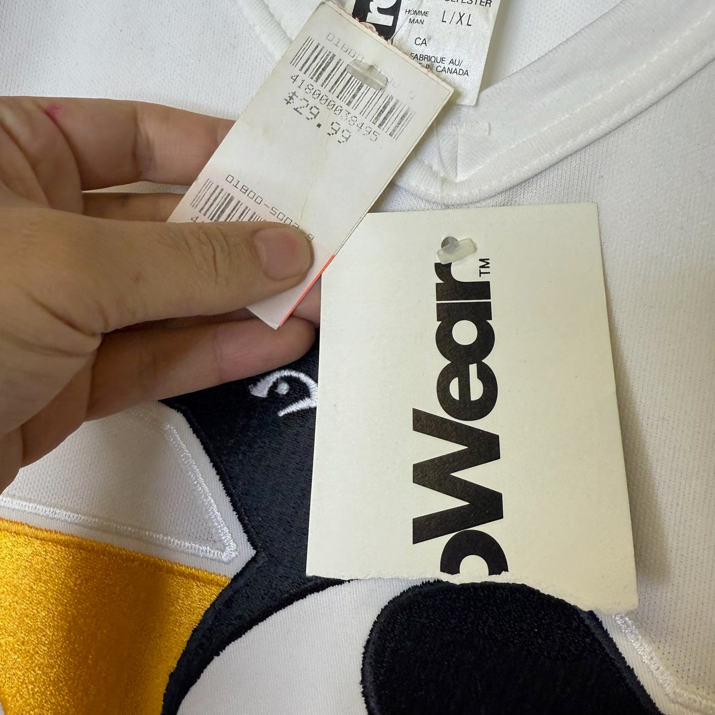 90's Pittsburg Penguins Practice Hockey Jersey Sz Sz XL (B1807)