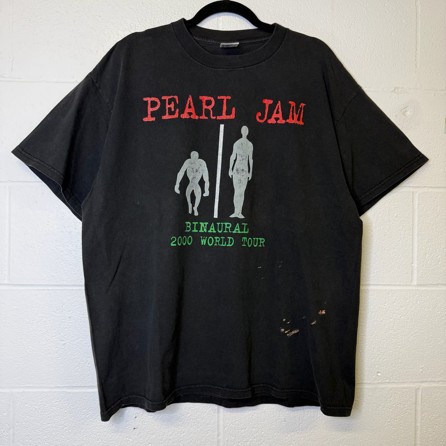 2000 Pearl Jam Binaural Tour T-shirt Sz XL