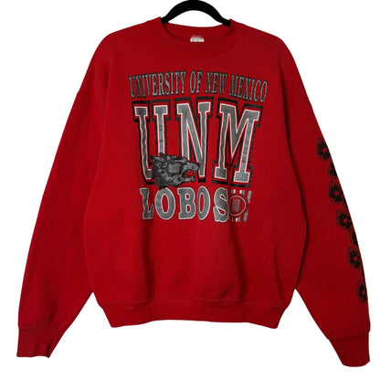 90s New Mexico Lobos Sweatshirt Sz XL (B2567)