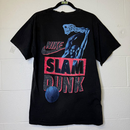 1992 Nike Ham Dunk Jordan Porky T-Shirt Sz L (B1740)