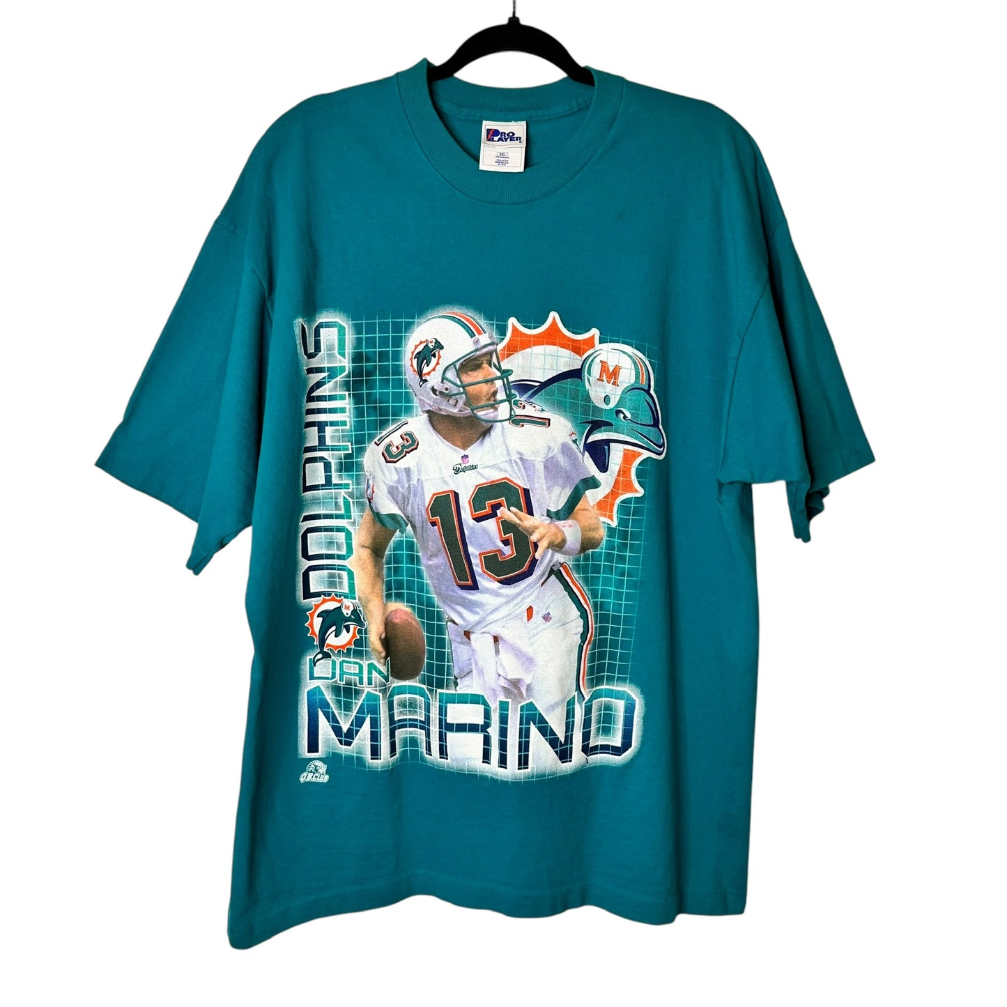 90's Dan Marino Miami Dolphins NFL T-Shirt Sz 2XL (A3078)