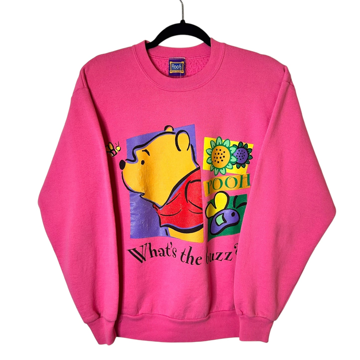 90's Winnie The Pooh Crewneck Sz L (A8061)