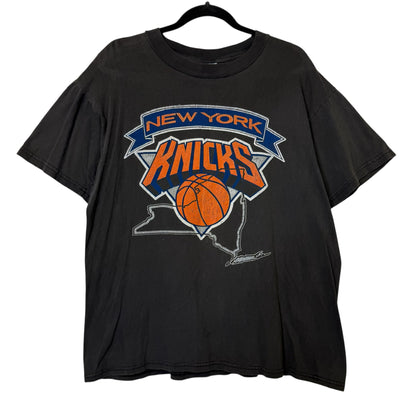 90's New York Knicks NBA T-Shirt Sz L (B1052)