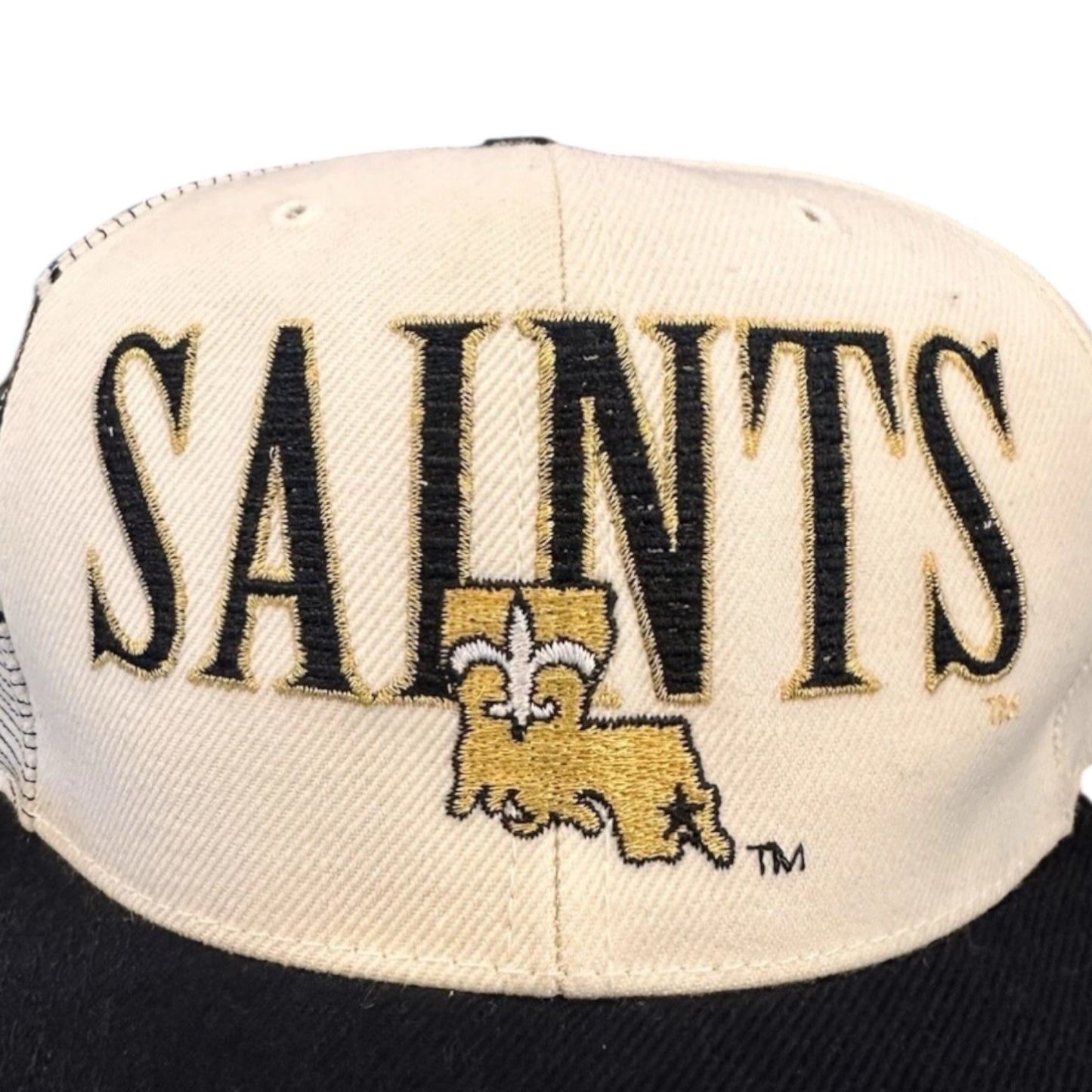 90s New Orlean Saints Sports Specialties Laser NFL Hat