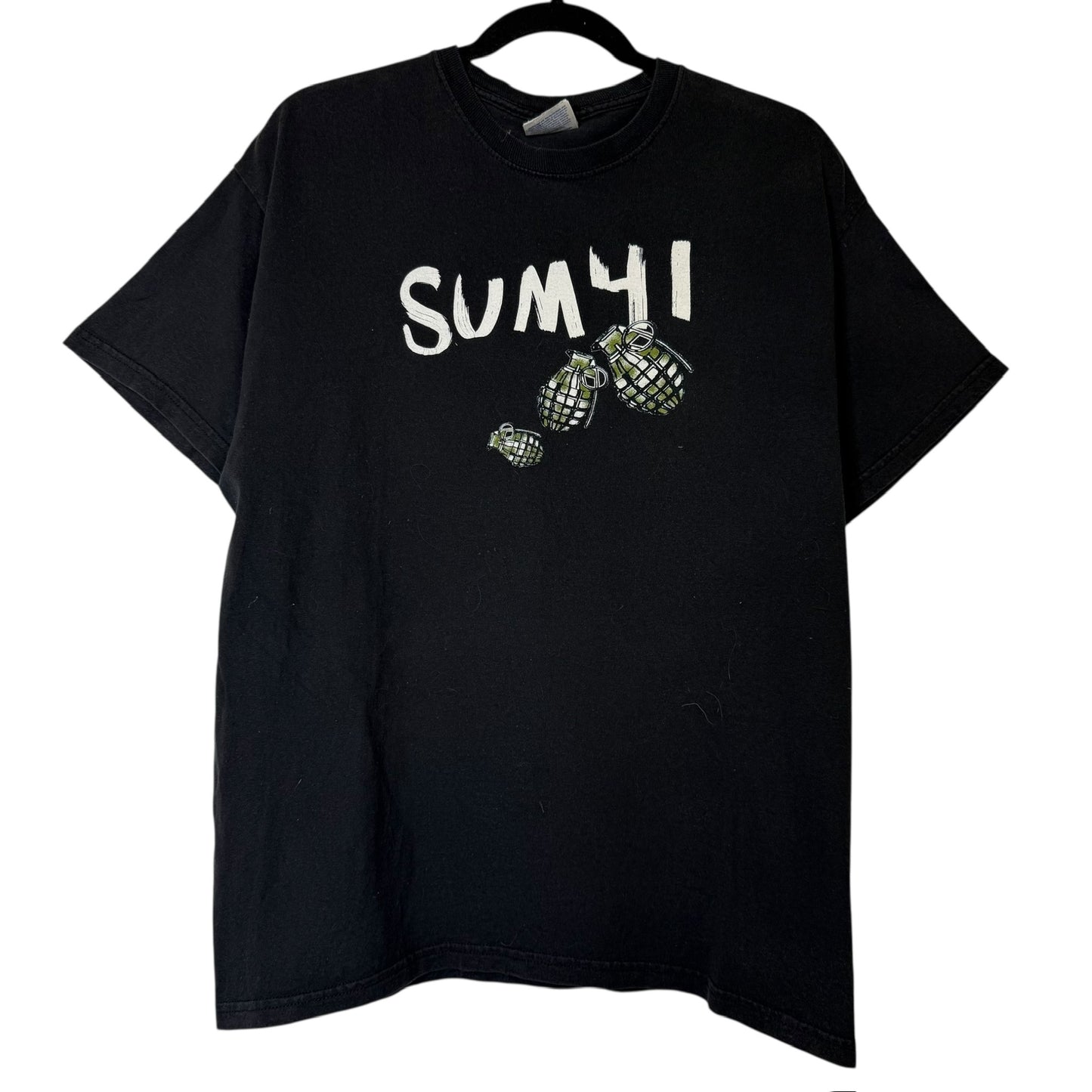 2005 Sum 41 Grenade T-shirt Sz L
