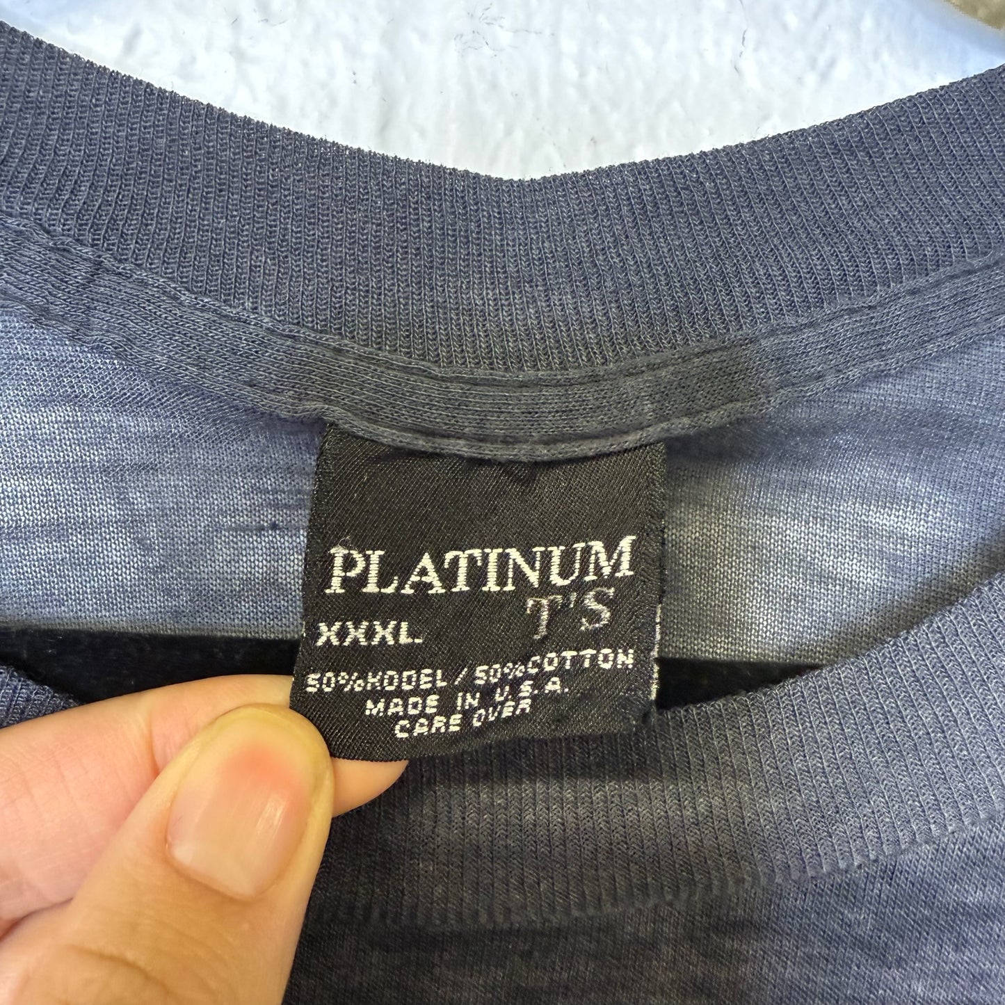 1989 Harley Davidson 3D Emblem Hawg T-Shirt Sz 3XL (B632)