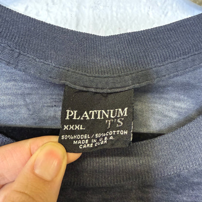 1989 Harley Davidson 3D Emblem Hawg T-Shirt Sz 3XL (B632)