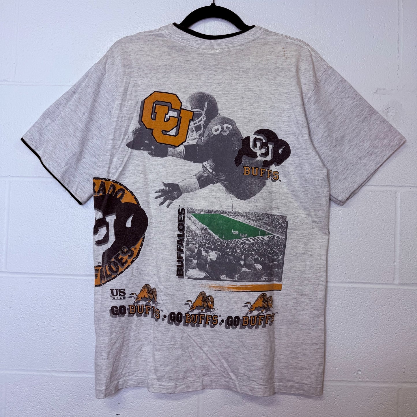 90's Colorado Buffaloes NCAA T-Shirt Sz L (B2326)