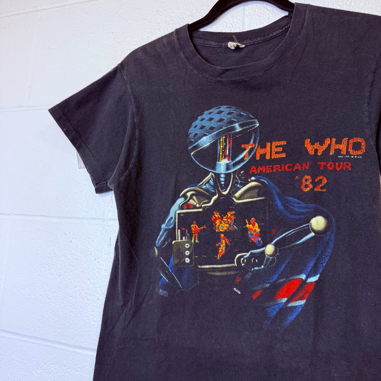 1982 The Who American Tour T-Shirt Sz M (B2497)
