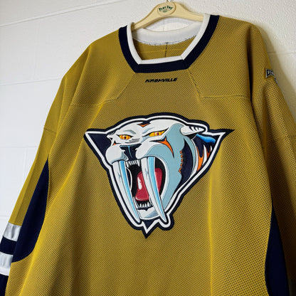 90s Nashville Predators Classey CCM Hockey Jersey Sz 56 (B1964)