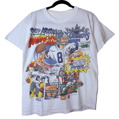 1993 Dallas Cowboys NFL Salem ComicT-shirt (B2339)