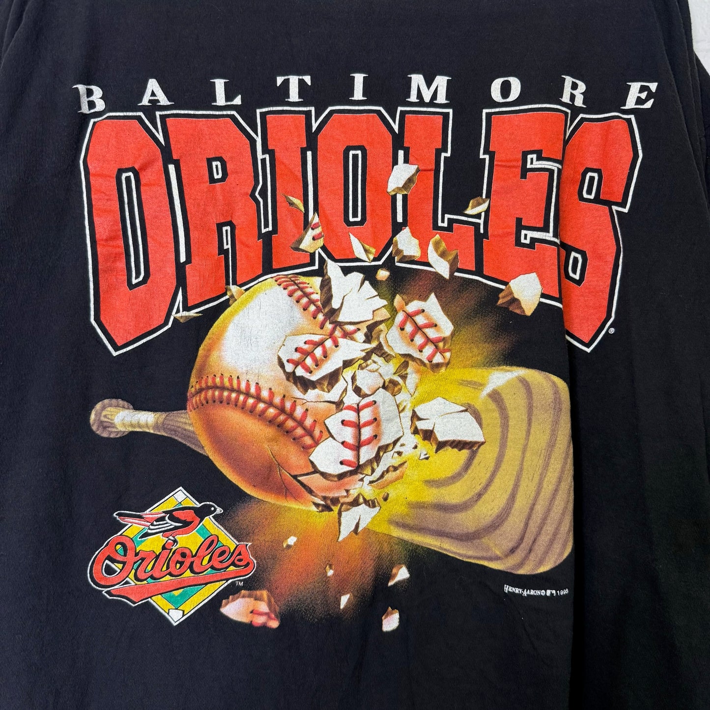 1998 Baltimore Orioles MLB T-shirt Sz XL (B1654)