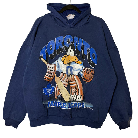 1994 Toronto Maple Leafs Daffy Duck NHL Hoodie (B2315)