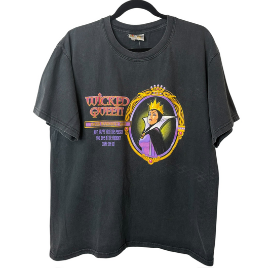 90s Wicked Queen Disney T-shirt Sz M (A7264)