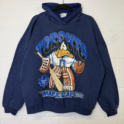 1994 Toronto Maple Leafs Daffy Duck NHL Hoodie (B2315)