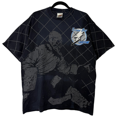 90s Tampa Bay Lightning NHL T-Shirt Sz XL (B2701)