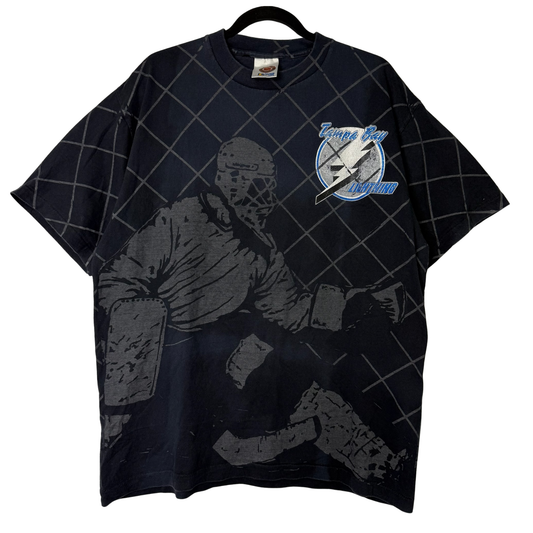 90s Tampa Bay Lightning NHL T-Shirt Sz XL (B2701)