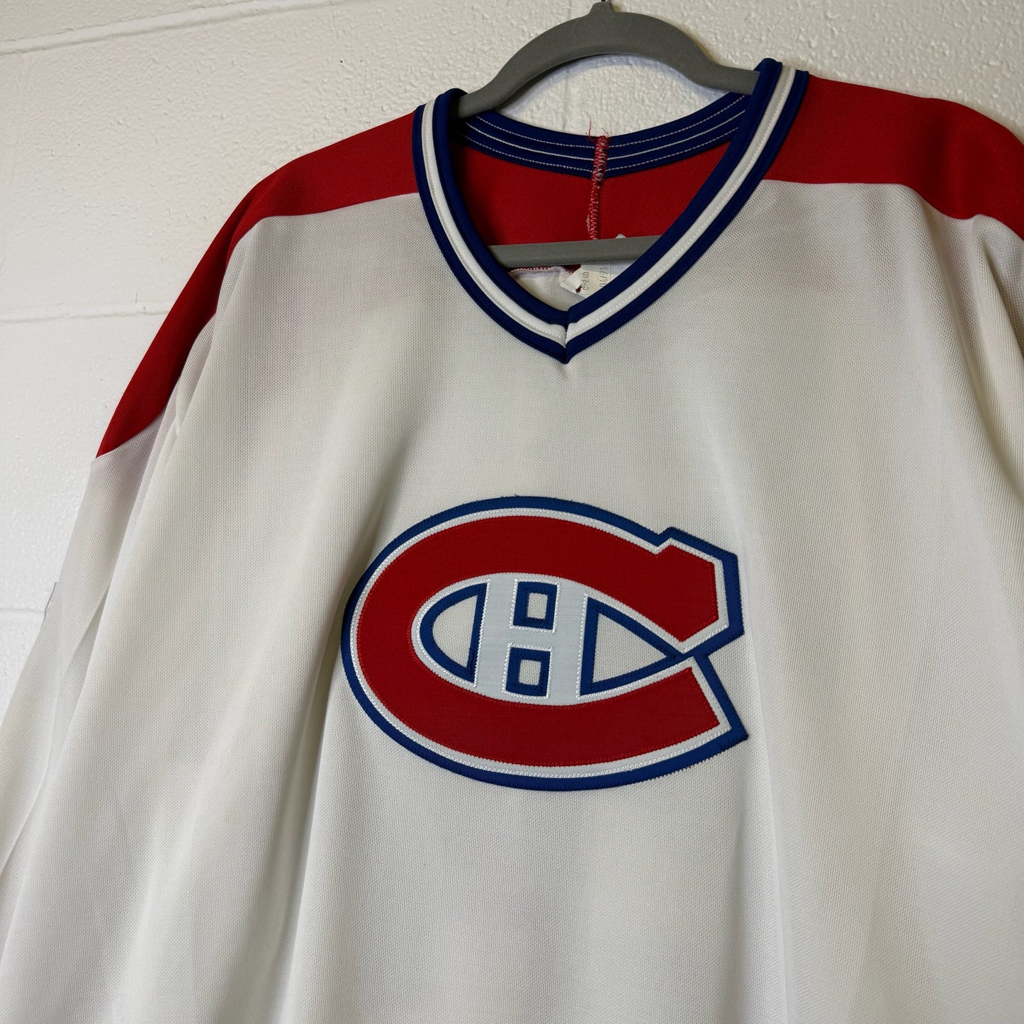 90's Montreal Canadiens Odelein Hockey NHL Jersey CCM Sz XL (B1966)