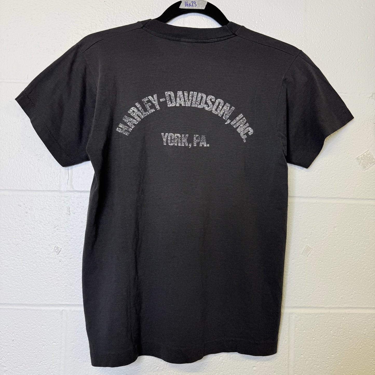 80's Harley Davidson York PA T-Shirt Sz S (B465)