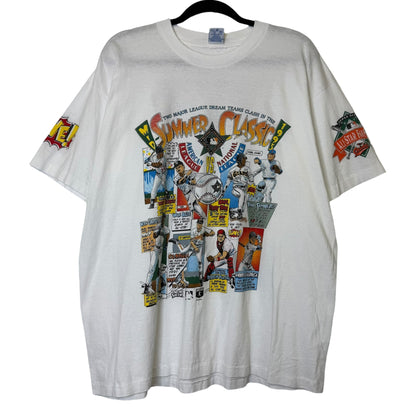 1993 MLB All Star Salem Comic Book T-shirt Sz XL (B1773)