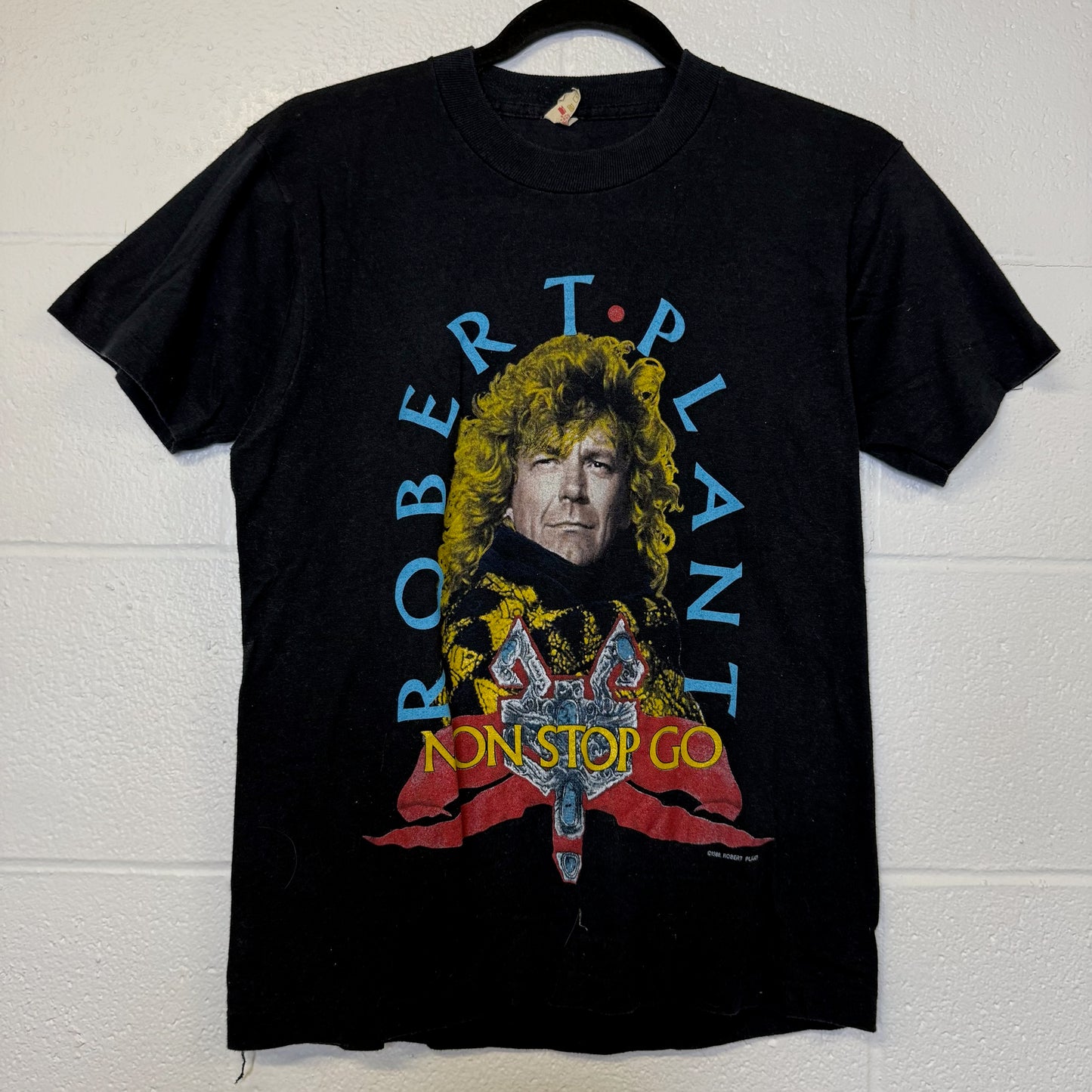 1988 Robert Plant Band T-Shirt Sz M (B2841)