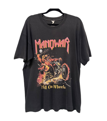 1997 Manowar Hell On Wheels T-Shirt Sz XL (A1167)