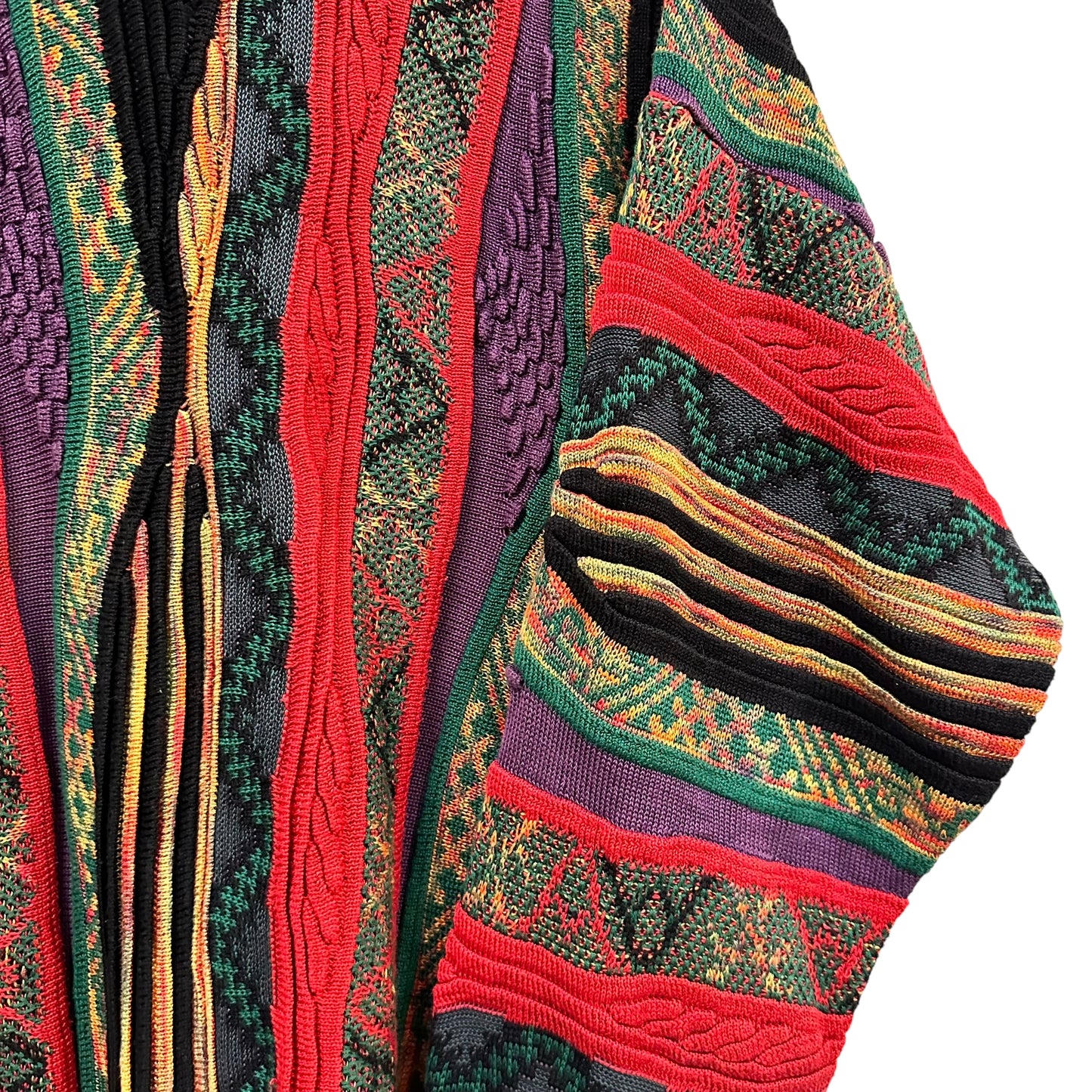 90's Coogi Style by Norm Thompson Knit Sweater Sz M (A7470)