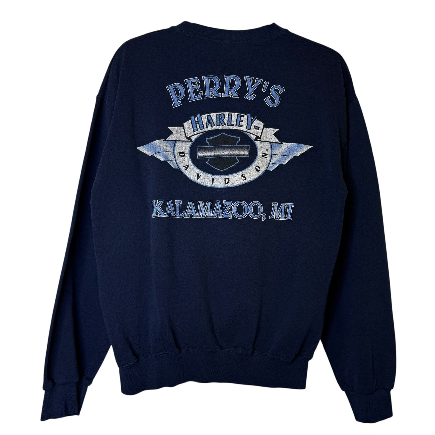 90's Harley Davidson Kalamazoo Crewneck Sz M (B1905)