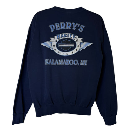 90's Harley Davidson Kalamazoo Crewneck Sz M (B1905)