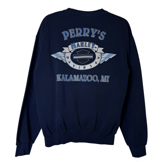 90's Harley Davidson Kalamazoo Crewneck Sz M (B1905)
