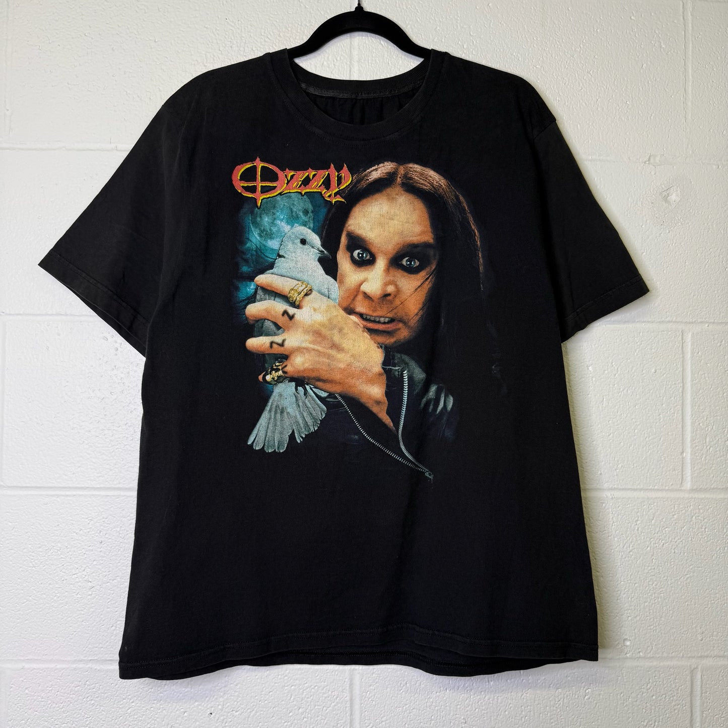 2002 Ozzy Osbourne Band T-Shirt Sz L (B1681)