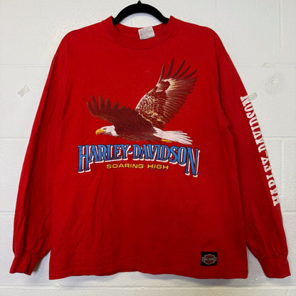 1989 Harley Davidson Saskatoon Saskatchewan Long Sleeve Sz L (B2986)