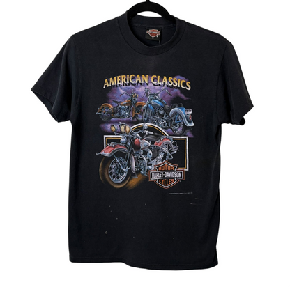 1992 Harley Davidson American Classics T-Shirt Sz M (A9711)