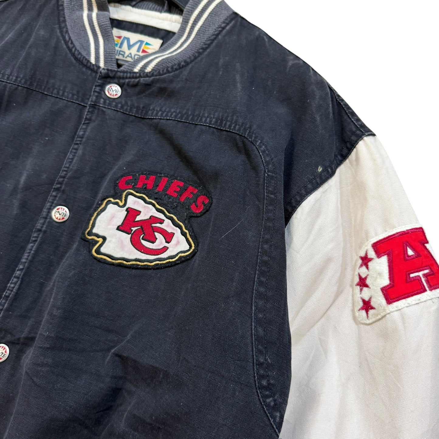 90s Kansas City Chiefs NFL Jacket Sz Youth XL