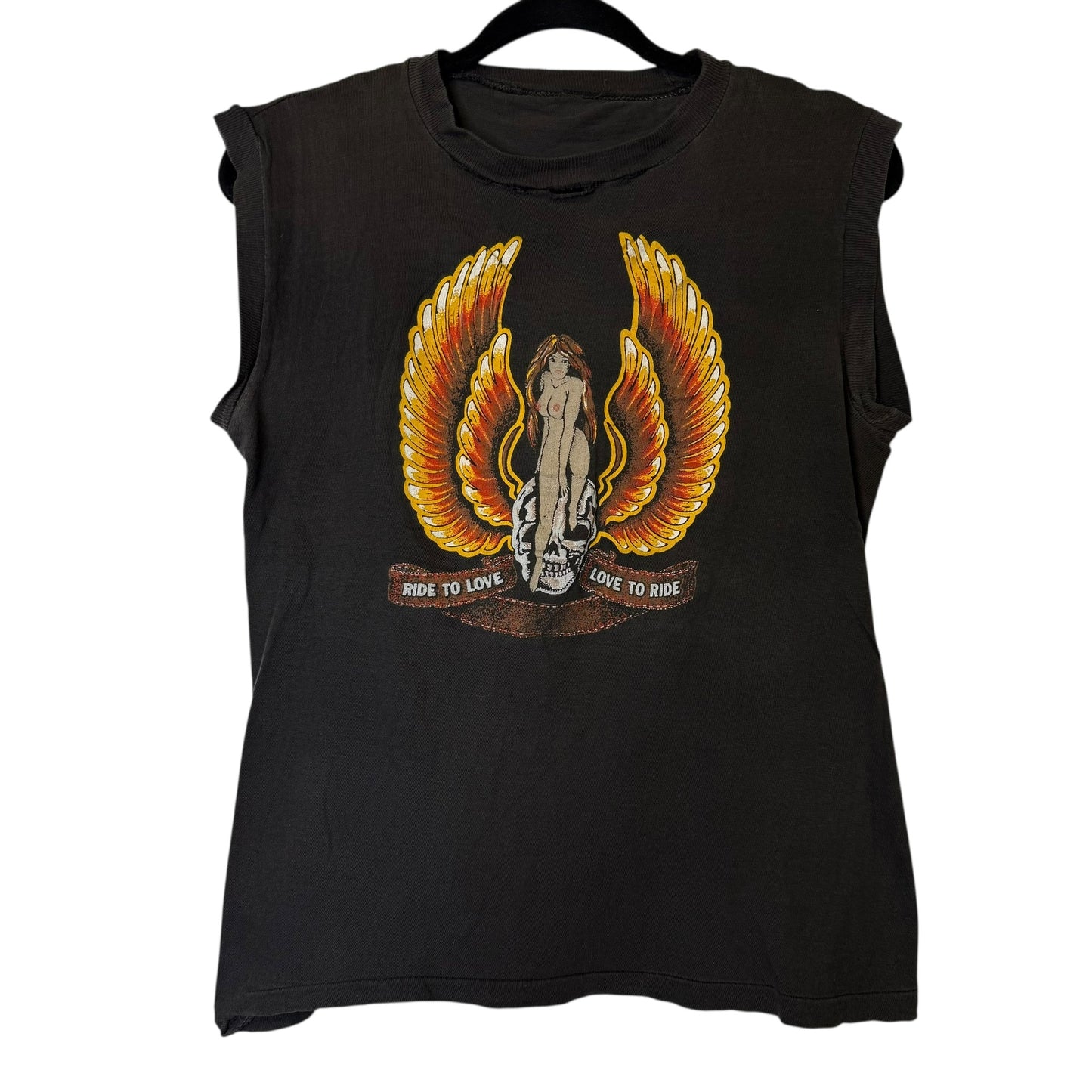 70's Harley Davidson Ride to Love T-Shirt Sz M (B1704)