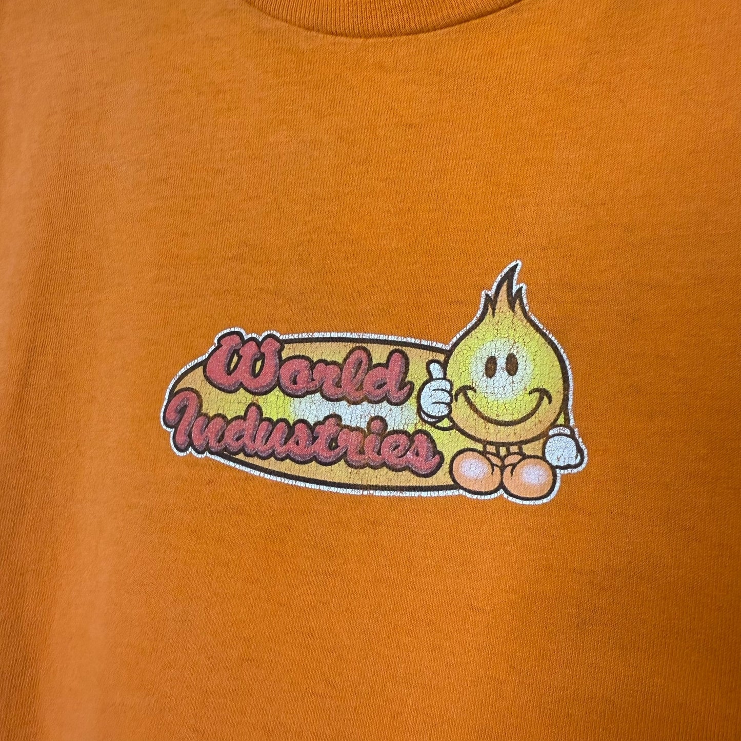 90s World Industries Flameboy Skate T-Shirt Sz XL