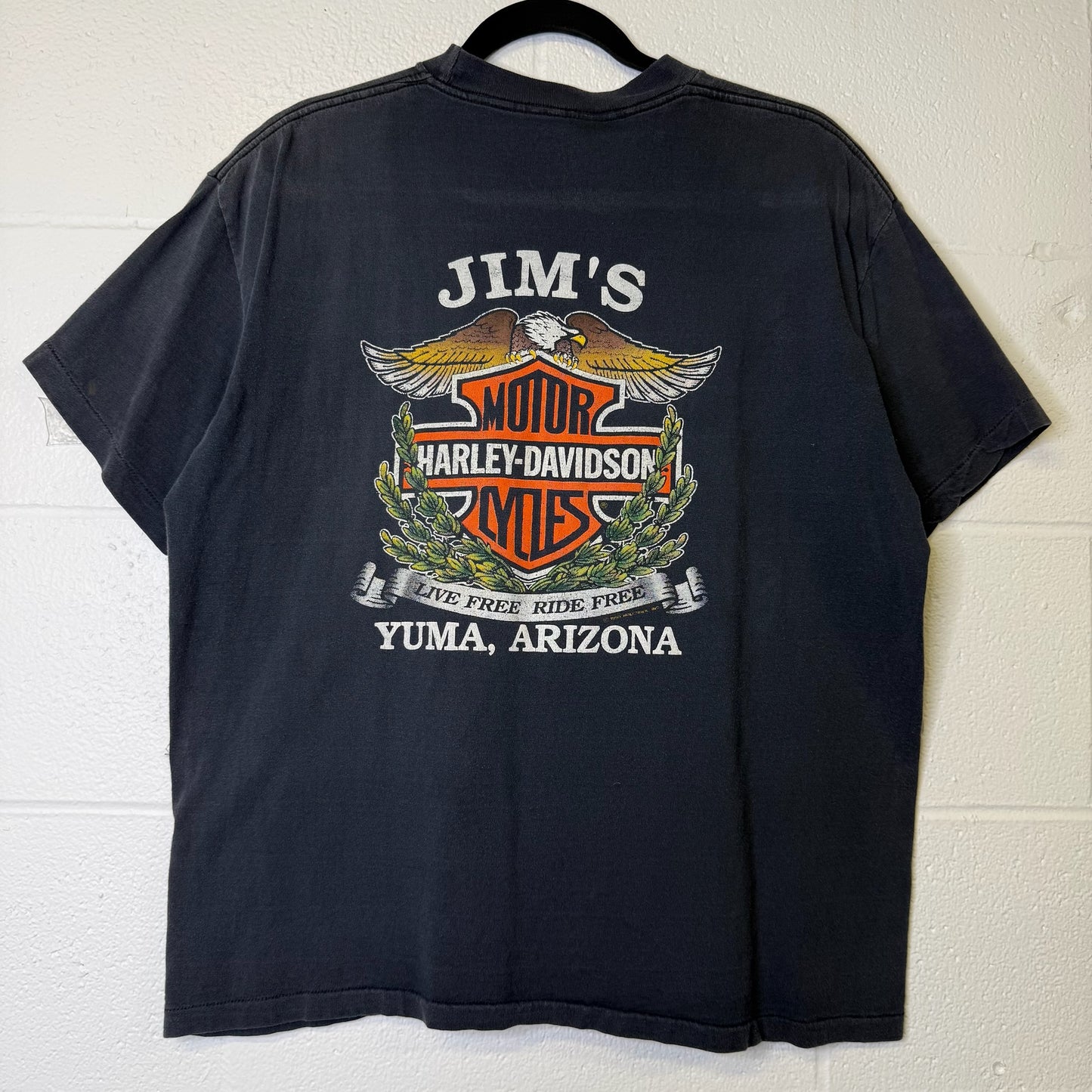 1990 Harley Davidson Arizona T-Shirt Sz XL (B1398)