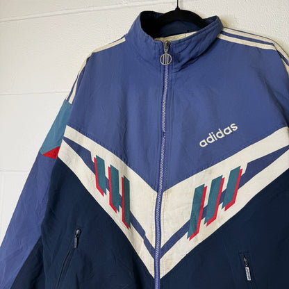 90s Adidas Colorblock Windbreaker Jacket (B2356)