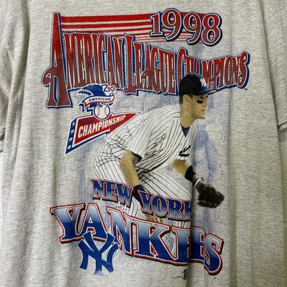 1998 New York Yankees MLB T-shirt Sz XL (B1617)