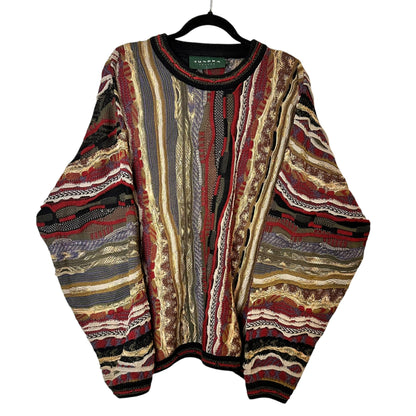 90's Coogi Style Sweater by Tundra Sz XL (A7459)