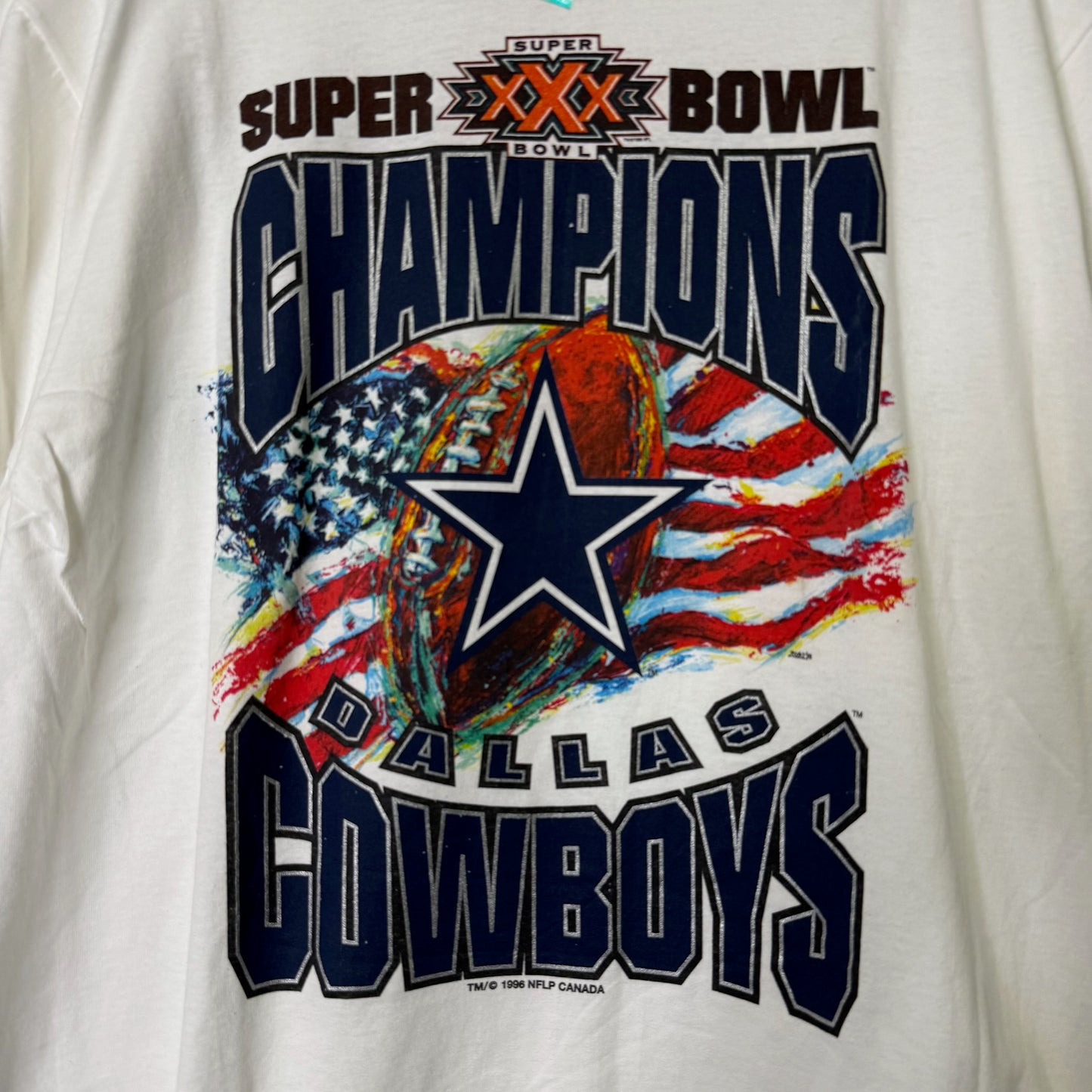 1996 Dallas Cowboys NFL Starter T-shirt Sz L (B694) NWT
