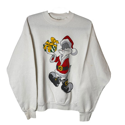 1993 Bugs Bunny Christmas Crewneck Sz XL