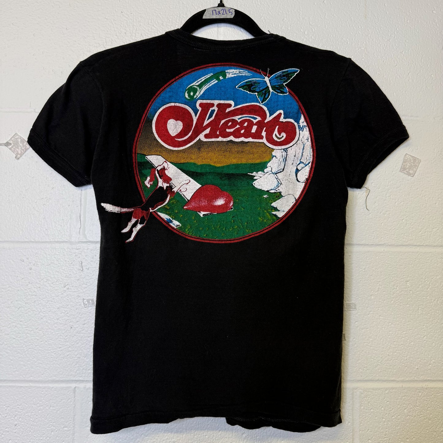 1979 Heart in Concert T-Shirt Sz S (B415)